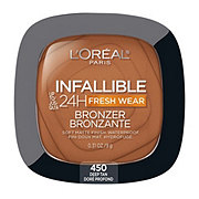L'Oréal Paris Infallible 24 Hour Fresh Wear Soft Matte Bronzer - 450 Deep Tan