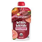 Happy Baby Organics Brain Support Blends Pouch - Apples Purple Carrots & Guava