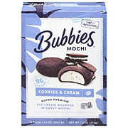 Bubbies Mochi Cookies & Cream Ice Cream