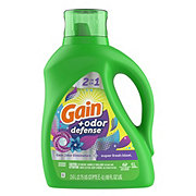 Gain + Odor Defense HE Liquid Laundry Detergent, 61 Loads - Super Fresh Blast