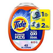 Tide Power PODS Ultra Oxi with Odor Eliminator HE Laundry Detergent Pacs