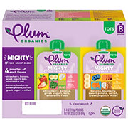 Plum Organics Mighty 4 Pouches - Variety Pack