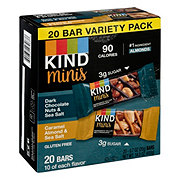 Kind Minis Dark Chocolate & Caramel Almond Bars Variety Pack