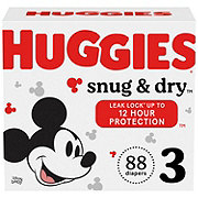 Huggies Snug & Dry Baby Diapers - Size 3