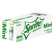 Sprite Zero Sugar Soda Mini 7.5 oz Cans
