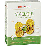 H-E-B Deli Bite Size Vegetable Crackers