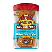 Canyon Bakehouse Gluten Free 100% Whole Grain Brioche-Style Sweet Rolls