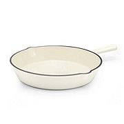 Kitchen & Table by H-E-B Enameled Cast Iron Skillet - Cloud White