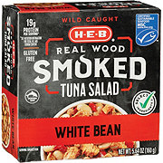 H-E-B Wild Caught Real Wood Smoked Tuna Salad - White Bean