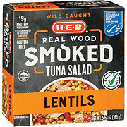 H-E-B Wild Caught Real Wood Smoked Tuna Salad - Lentils