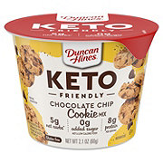Duncan Hines Keto Friendly Chocolate Chip Cookie Mix Cup