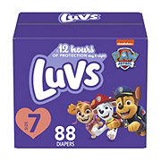 Luvs Paw Patrol Baby Diapers - Size 7