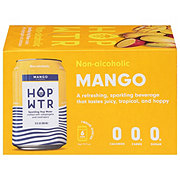 HOP WTR Non-Alcoholic Mango Sparkling Hop Water Cans, 6 pk