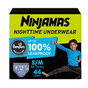 Ninjamas Nighttime Boys Underwear - S/M