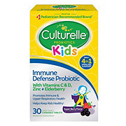 Culturelle Kids Immune Defense Probiotic Mixed Berry Chewable Tablets