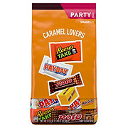 Reese's, Payday, Rolo, & Milk Duds Caramel Lovers Assorted Snack Size Candy - Party Pack