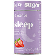 Vitafive Low Sugar Sleep Melatonin Strawberry Gummies