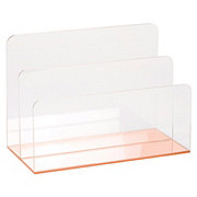 C.R. Gibson Acrylic Desktop File Stand - Rose Gold