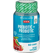 H-E-B Prebiotic + Probiotic Gummies