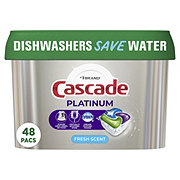 Cascade Platinum Fresh Scent Dishwasher Detergent ActionPacs