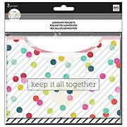 The Happy Planner Multi Dots Adhesive Pockets