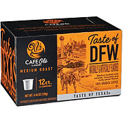 CAFE Olé by H-E-B Medium Roast Taste of DFW Coffee Single Serve Cups
