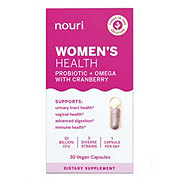 Nouri Women's Health Probiotic + Omega Capsules