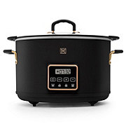 Kitchen & Table by H-E-B Programmable Slow Cooker with Searing Pot - Classic Black