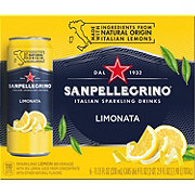 San Pellegrino Limonata Lemon Italian Sparkling Drinks 11.15 oz Cans