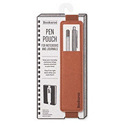 Bookaroo Pen Pouch for Notebooks & Journals – Brown