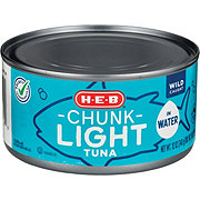 H-E-B Chunk Light Tuna in Water