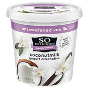 So Delicious Dairy Free Unsweet  Coconut Milk Yogurt Alternative - Vanilla