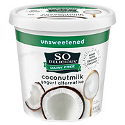 So Delicious Dairy Free Unsweet Coconut Milk Yogurt Alternative - Plain