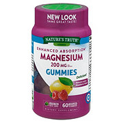 Nature's Truth Enhanced Absorption Magnesium Gummies - 200 mg