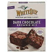White Lily Dark Chocolate Brownie Mix