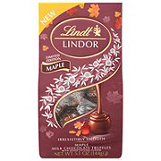 Lindt Lindor Maple Milk Chocolate Truffles