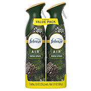 Febreze Air Odor-Eliminating Spray, Winter Spruce - Value Pack