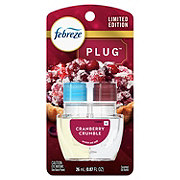 Febreze Odor-Fighting Fade Defy PLUG Air Freshener Oil Refill - Cranberry Crumble