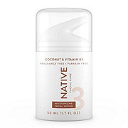 Native Moisturizing Facial Lotion - Coconut & Vitamin B3
