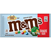 M&M'S Crunchy Cookie Chocolate Candy - Share Size