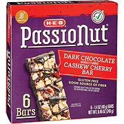 H-E-B Passionut Snack Bars - Dark Chocolate Cashew Cherry