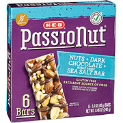 H-E-B Passionut Snack Bars - Dark Chocolate Sea Salt