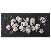 H-E-B Fish Market Peeled Deveined Tail-Off Colossal White Raw Shrimp, 16 - 20 ct/lb