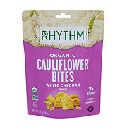 Rhythm White Cheddar Organic Cauliflower Bites