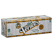 Vernors Diet Ginger Ale Zero Sugar 12 oz Cans