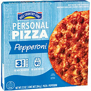 Hill Country Fare Personal Size Frozen Pizza - Pepperoni