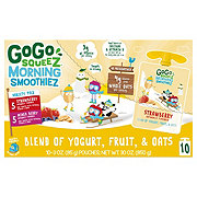GoGo squeeZ Morning Smoothiez Strawberry and Mixed Berry Variety Pack