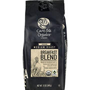 CAFE Olé Organics by H-E-B Medium Roast Breakfast Blend Ground Coffee