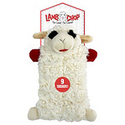 Multipet 9 Inch Lamb Chop Squeaker Mat Dog Toy