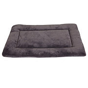 Petmate Gray Pet Kennel Mat, 16"x9" 